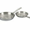 Le Creuset 2-Piece Stainless Steel Frying Pan Set