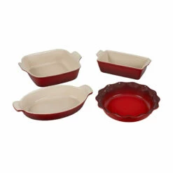 Le Creuset Heritage 4-Piece Bakeware Essentials Set -Atlanta Grill Company Shop st01007000060002