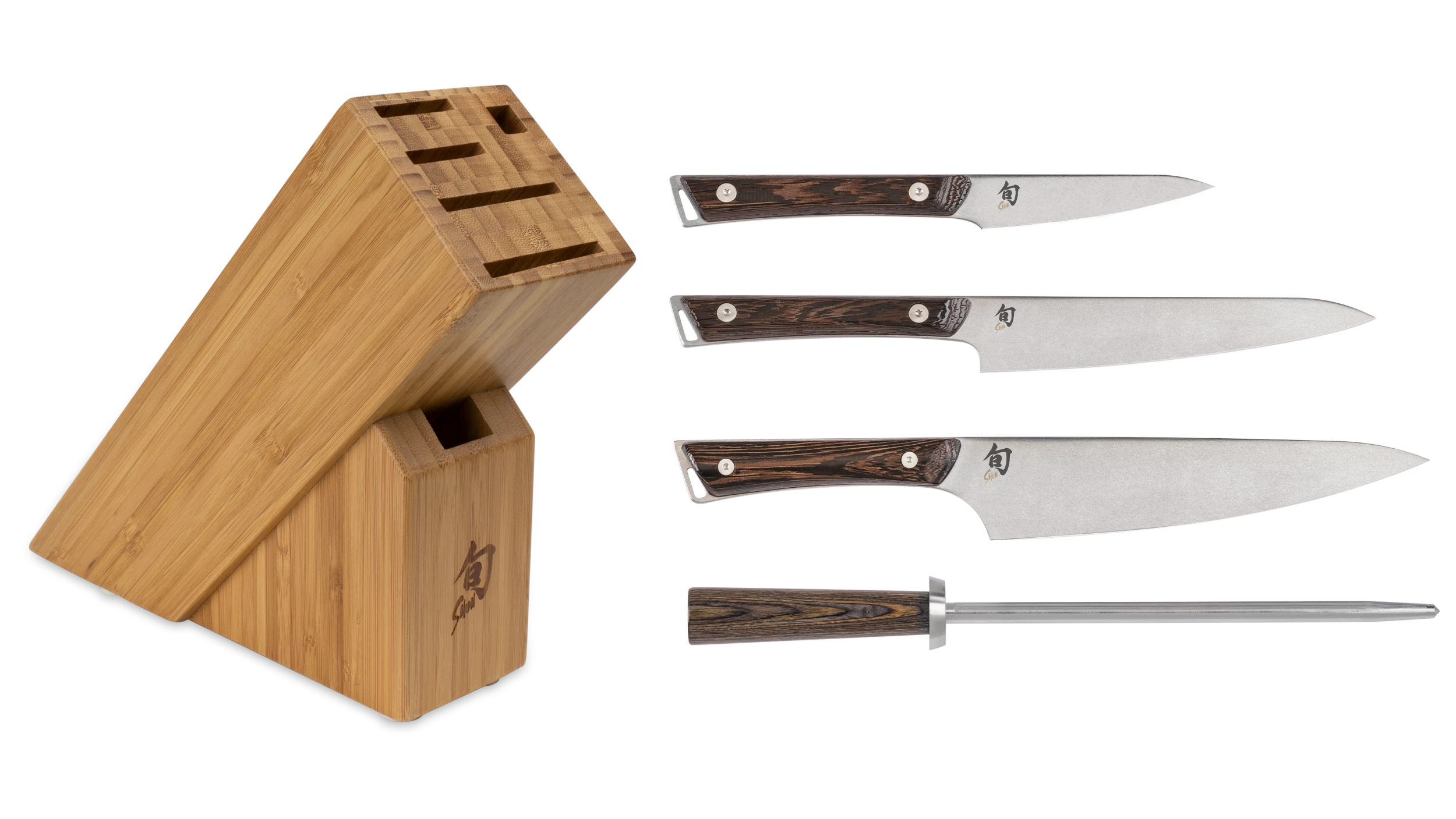 Shun Kanso 5-Piece Starter Block Set 3 Shun Kanso 5-Piece Starter Block Set