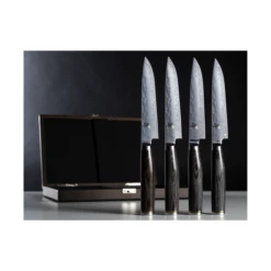 Shun Premier Grey 4-Piece Steak Knife Set -Atlanta Grill Company Shop tdms0400g 3