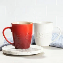 Le Creuset Extra-Large Logo Mug -Atlanta Grill Company Shop xl logo mug g1